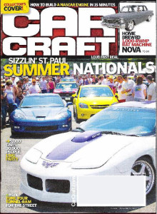 CAR CRAFT 2008 DEC - TUNNEL RAMS, VORTEX-PONCHO